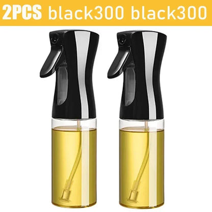 200/300/500ml Oil Spray Bottle – Olive Oil Vinegar Soy Sauce Sprayer Dispenser for Cooking, Baking & Camping