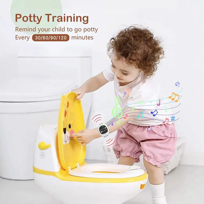 40M Wireless Bedwetting Alarm with Wristband - Enuresis Sensor for Kids & Adults, Potty Training & Elder Care