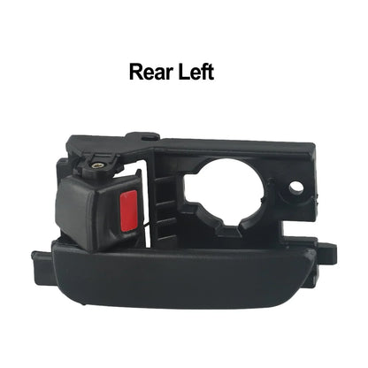 Car Interior Door Handle Replacement – For Hyundai Accent 2006–2011, Black Plastic Durable Easy Install Stable Performance Handle