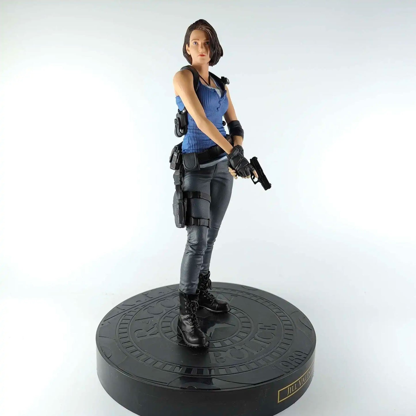 VALENTINE Jill & Leon Scott Kennedy 30cm Action Figure – Biohazard Evil Statue Collectible Toy