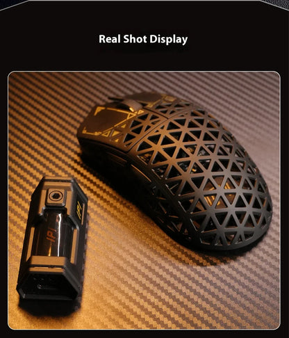 IPI Piao Float Wireless Gaming Mouse — Dual 8K Carbon Hell Out, 3-Mode Bluetooth, Lightweight Esports Custom Mouse for PC & Laptop