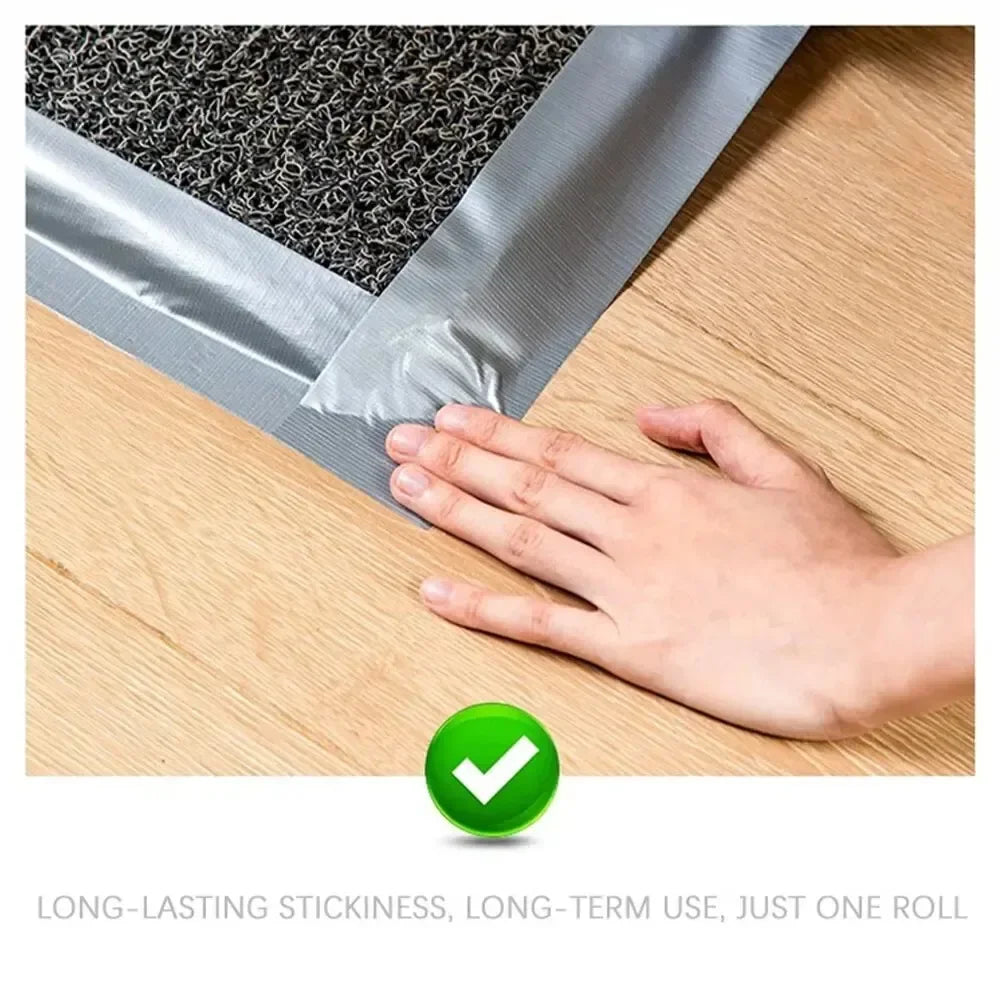 10M Heavy-Duty Waterproof Fabric Adhesive Tape – Super Strong Carpet, Floor Grip & Pipe Repair Fix Tape