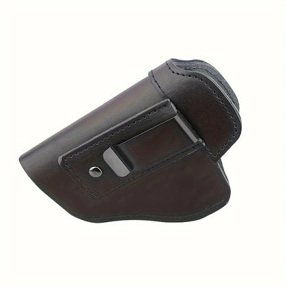IWB Cowhide Concealed Gun Holster – Inner Belt for Glock 17/19/43, S&W M&P, P220/P226/P229, XD/XDS, Hunting