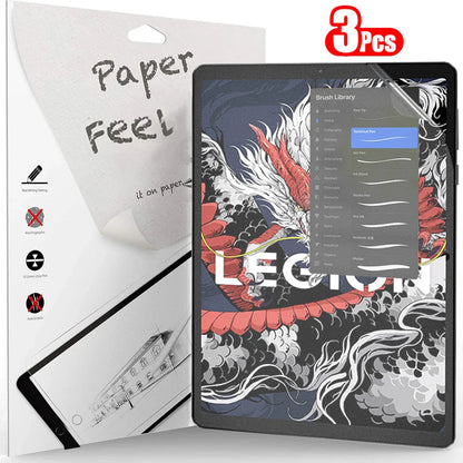 3Pcs Paper-Like Screen Protector for Lenovo Legion Y700 2025 – 8.8" 3rd & 2nd Gen 2023, No Glass Protector        4o mini