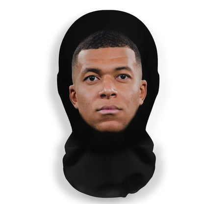 3D Printed Kanye Mask – Elastic Mesh Full Face Cosplay & Party Hood for Men & Women, Hip Hop Streetwear Balaclava