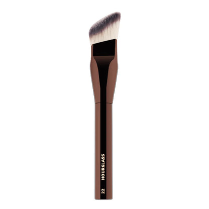 HG Pro Retractable Foundation Makeup Brush – Powder, Contour, Blusher & Highlight with Metal Handle