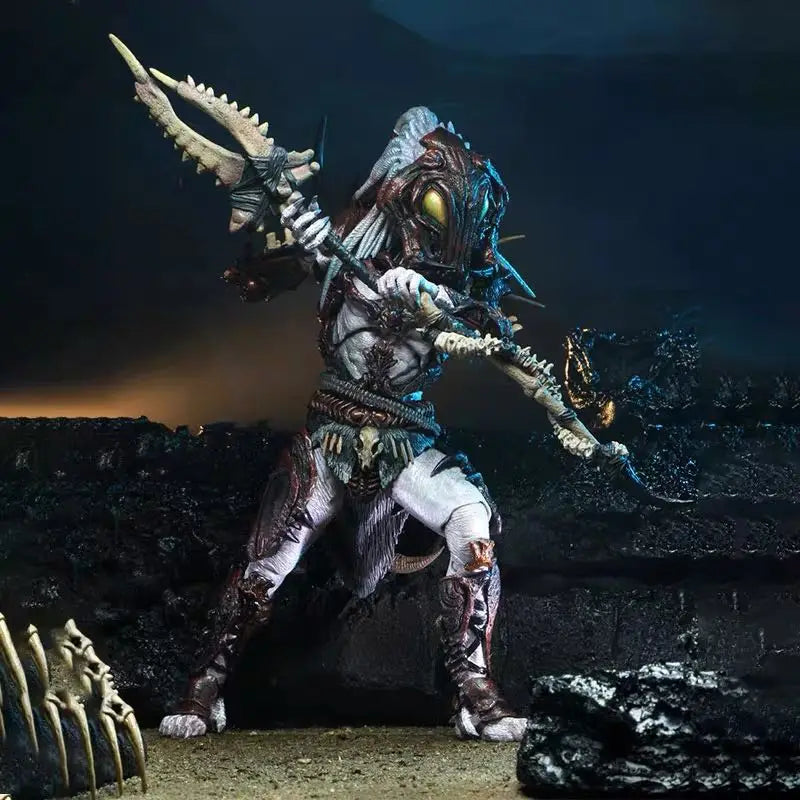 NECA Alpha Predator Figure – Predator vs Alien Edition Luxury Hunter Collectible Action Model Toy Gift