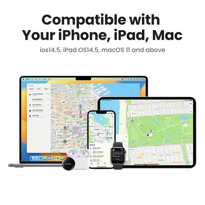 UGREEN SmartTrack Link — Security Smart Tag Bluetooth GPS Tracker for Apple Find My, Earbuds, Luggage MFi Finder iOS