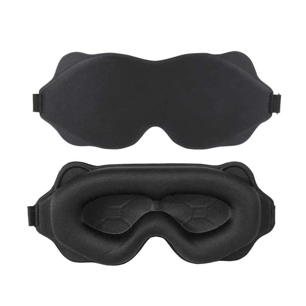 3D Sleeping Eye Mask — Soft, Breathable Travel Eyeshade for Night Sleep, Light Blocking & Sleeping Aid