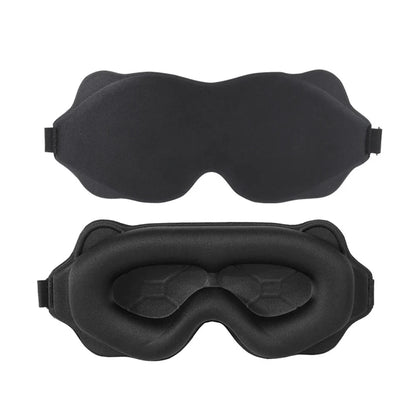 3D Sleeping Eye Mask — Soft, Breathable Travel Eyeshade for Night Sleep, Light Blocking & Sleeping Aid