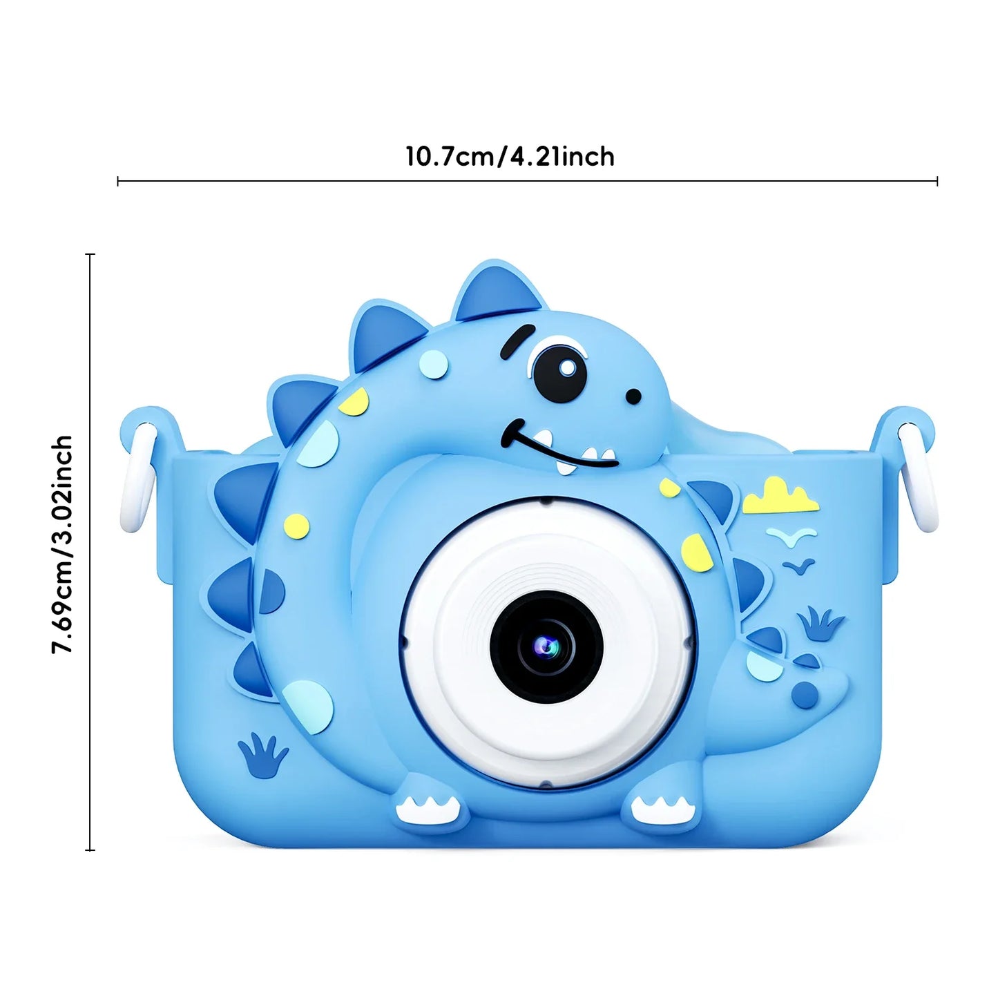 Mini Kids Digital Camera – Cute 1080p HD Camera with 32GB Card for Children & Educational Play