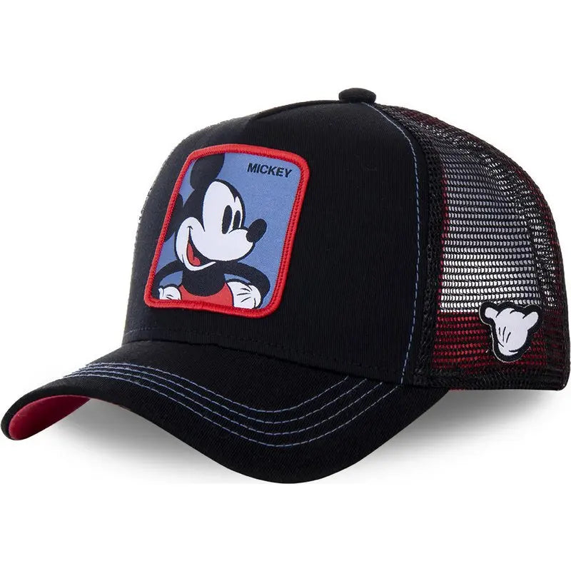 Anime Bunny TAZ DUCK Snapback Cap – Cotton Baseball Hat for Men & Women, Hip Hop Dad Mesh Trucker Cap