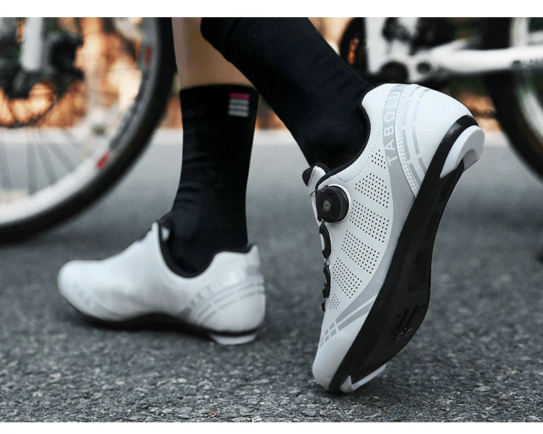 LiXingMing Road Cycling Shoes — Men & Women Racing Sneakers with SPD Cleats