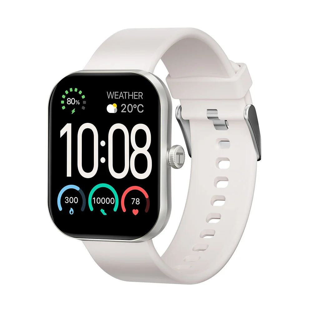 HAYLOU Watch S6 Smartwatch — 2.01" HD Display, Bluetooth Voice Calls, IP68 Waterproof Fitness Tracker