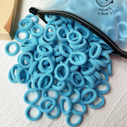 20/50PCS Kids Elastic Hair Bands – Girls Sweets Scrunchie Rubber Bands for Children Hair Ties & Headbands