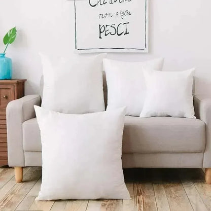 Home Cushion Insert – Soft Cotton-Padded Pillow Core for Sofa & Car, Available in 14/16/18/20/22/24 Inch