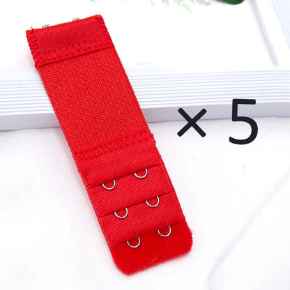 5PCS Women’s Bra Extender Set – Elastic Adjustable Strap, Hook Clip Expander for Bra & Intimates Accessories