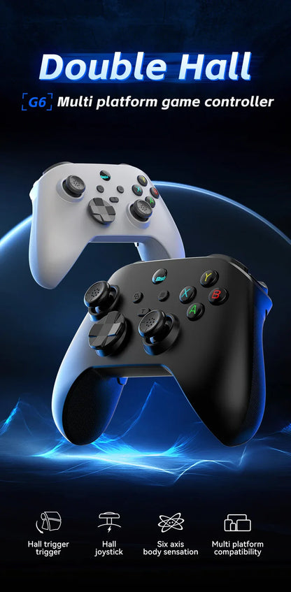 G6 Mobile Game Controller for Switch, iOS, Android & PC with Hall Effect Joystick – Cloud & Streaming GamePad