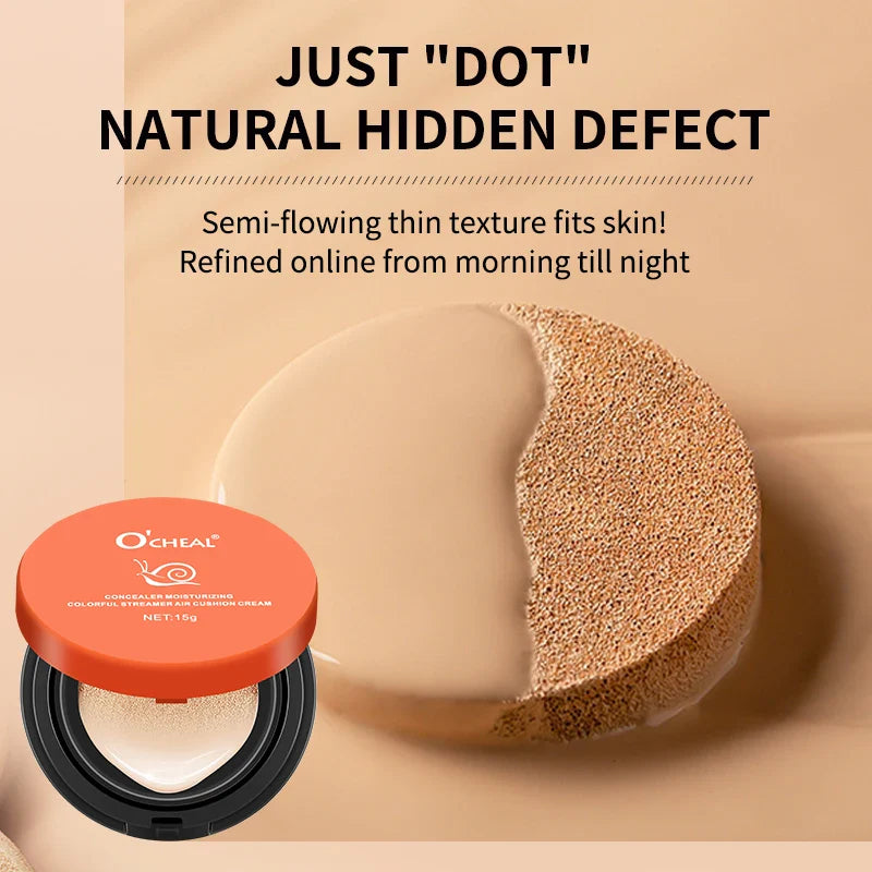 OCHEAL Whitening BB Cream – Face Foundation Concealer & Air Cushion Makeup for Girls, Original Facial Beauty Cream