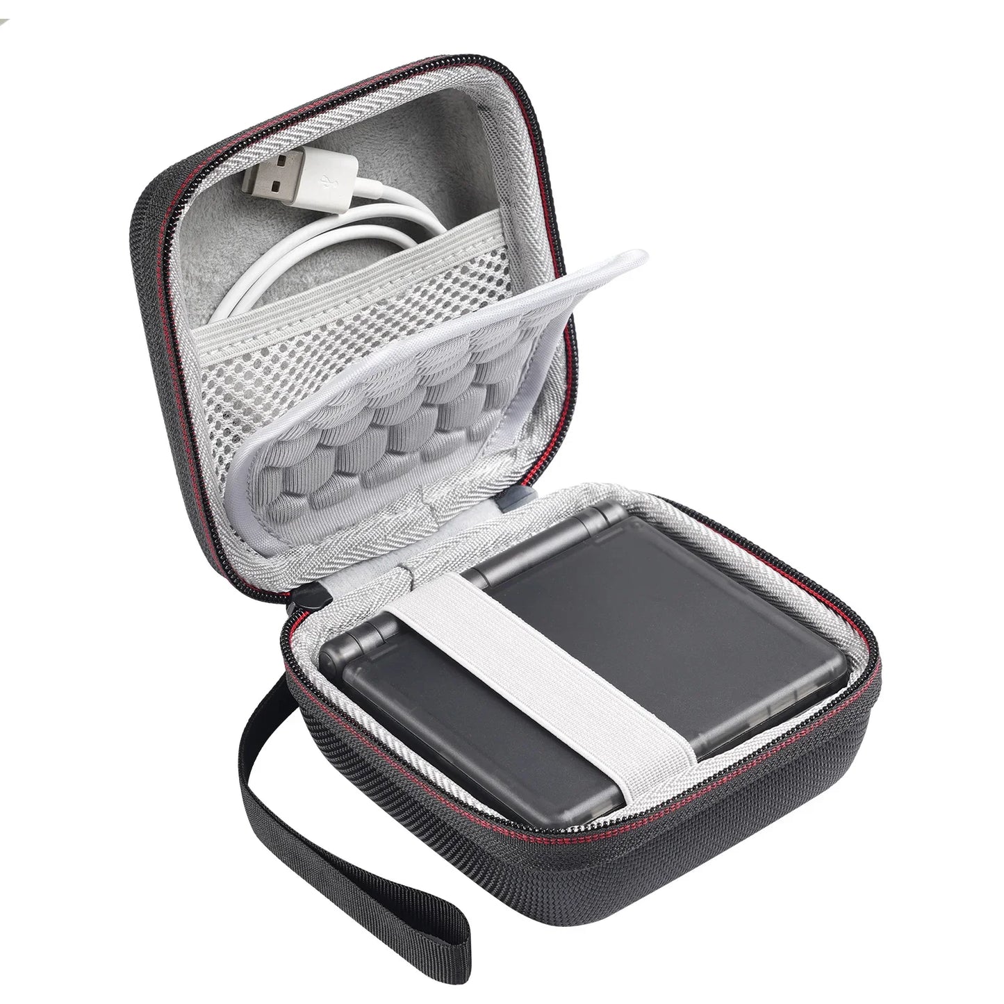 Hard Travel Case for GBA SP | Portable Flip Retro Handheld Game Console Carrying Bag (Case Only)