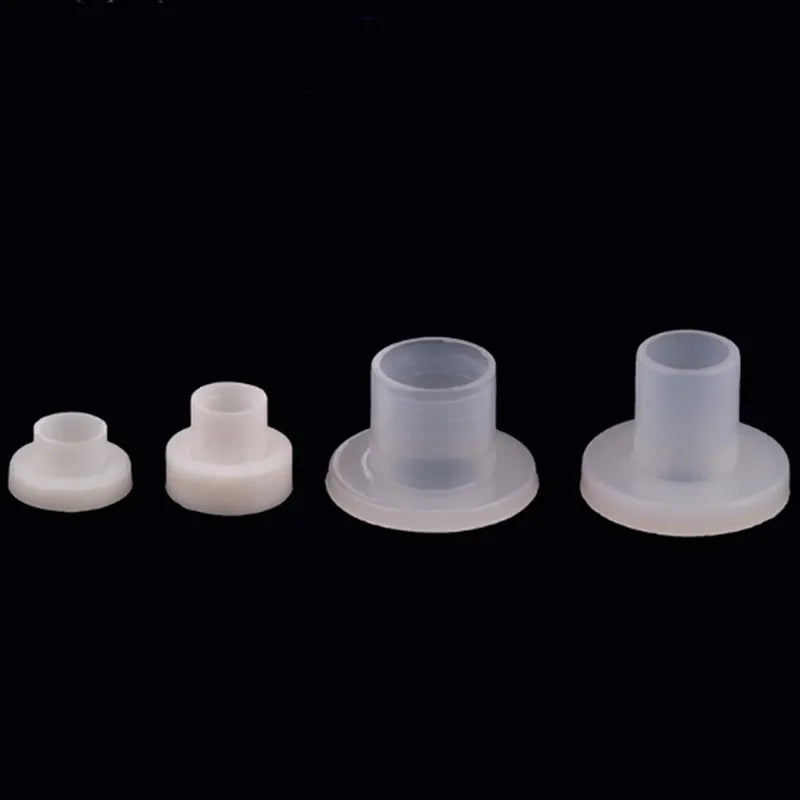 M2-M16 Nylon Step T-Type Washers — Plastic Insulated Crystal Gaskets for M2, M3, M4, M5, M6, M8, M10, M12, M14, M16