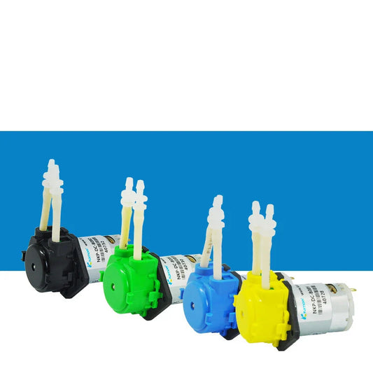 Kamoer DC 12V/24V Dosing Pump - Peristaltic Pump with Connector for Arduino, Aquarium, Lab & DIY Liquid Applications