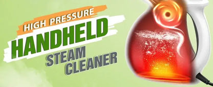 Pressurized Handheld Multi-Surface Steam Cleaner – 12-Piece Accessory Kit, Multi-Purpose Natural Steamer