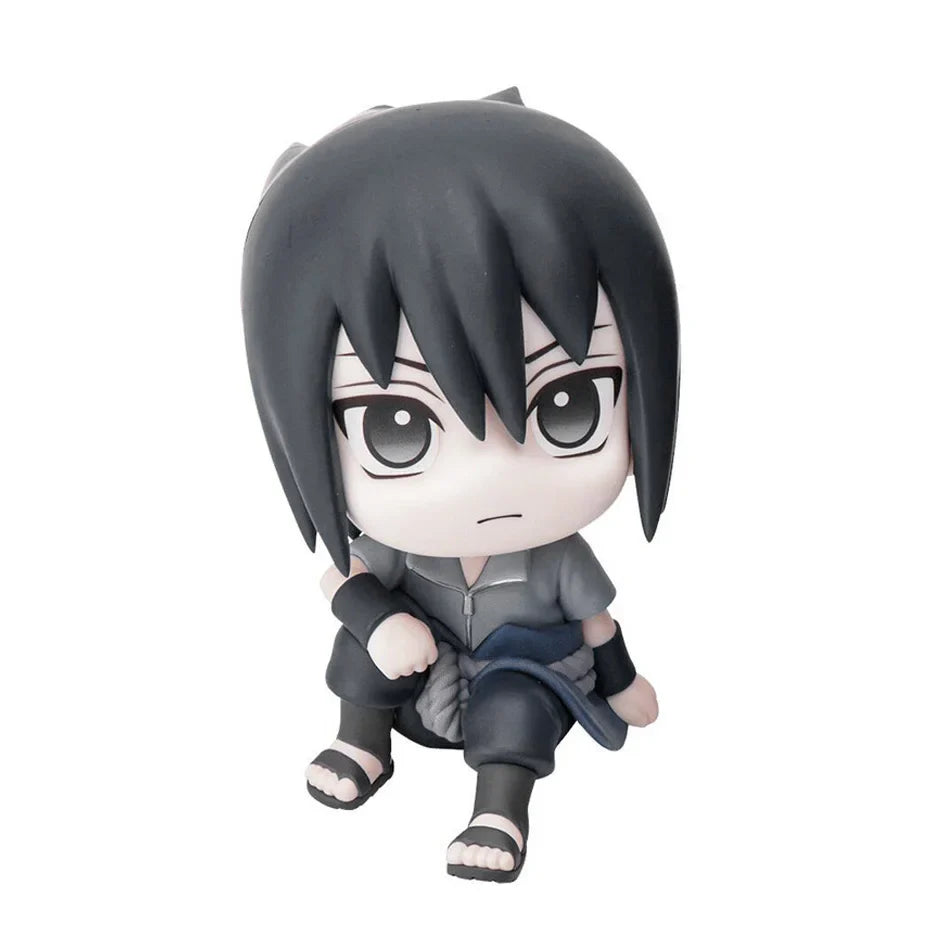 HOT Naruto Anime Q Version Action Figure – Naruto, Kakashi, Sasuke & Itachi Collectible Toy