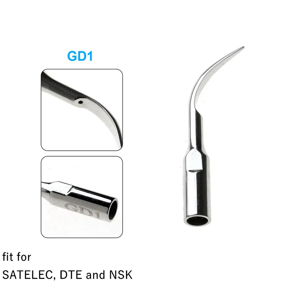 AZDENT Dental Ultrasonic Scaler Tips – Scaling, Periodontics, Endo, Perio Tips for EMS, Woodpecker, DTE, NSK, SATELEC Scalers