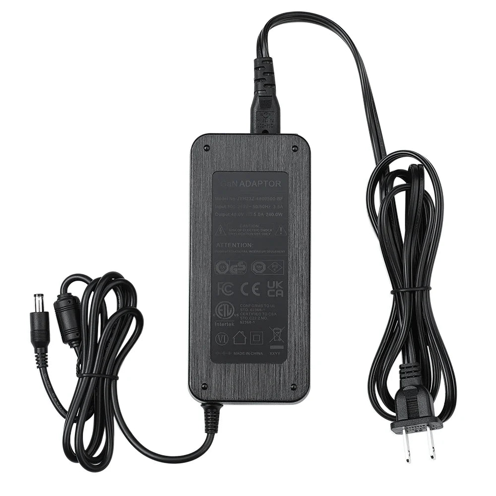 AIYIMA 48V 5A GaN Power Adapter — Switch Power Supply for TPA3255/TAS5630 Amplifiers, EU/US/AU/UK