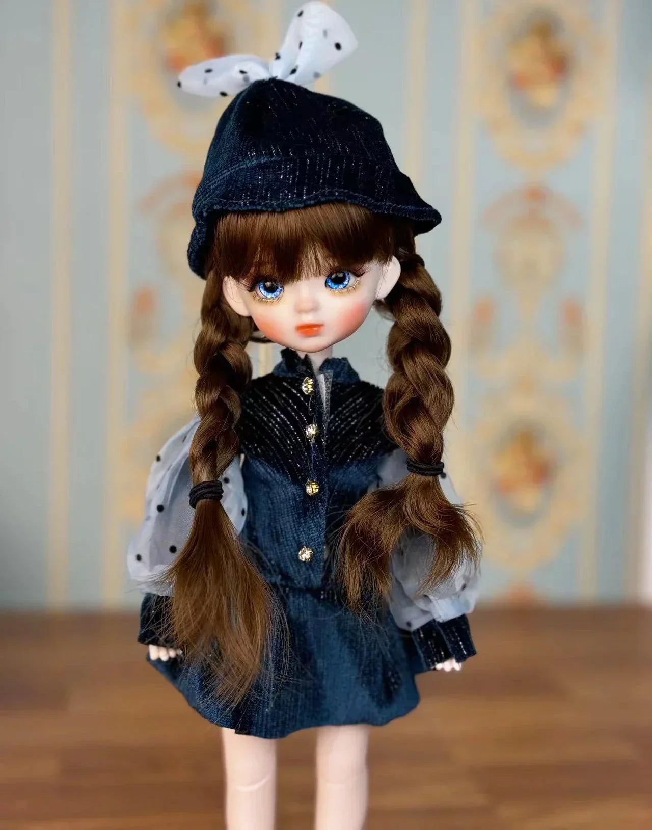 Sweet Doll 1/6 BJD Handmade 30cm Princess Doll – Makeup Doll for Girls Birthday Gift