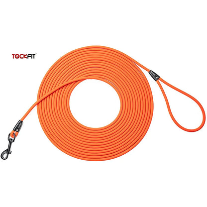 Waterproof Dog Leash – PVC Training Recall Leash 5FT/10FT/20FT/30FT for Beach, Yard & Play