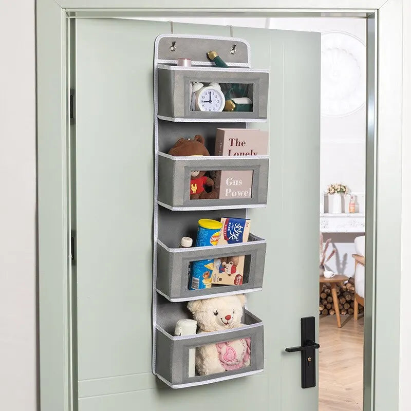 Space-Saving Non-Woven Storage Bag - Wall Hanging Wardrobe Organizer for Baby Diapers, Closet, Dorm, Bath & Kitchen Essentials
