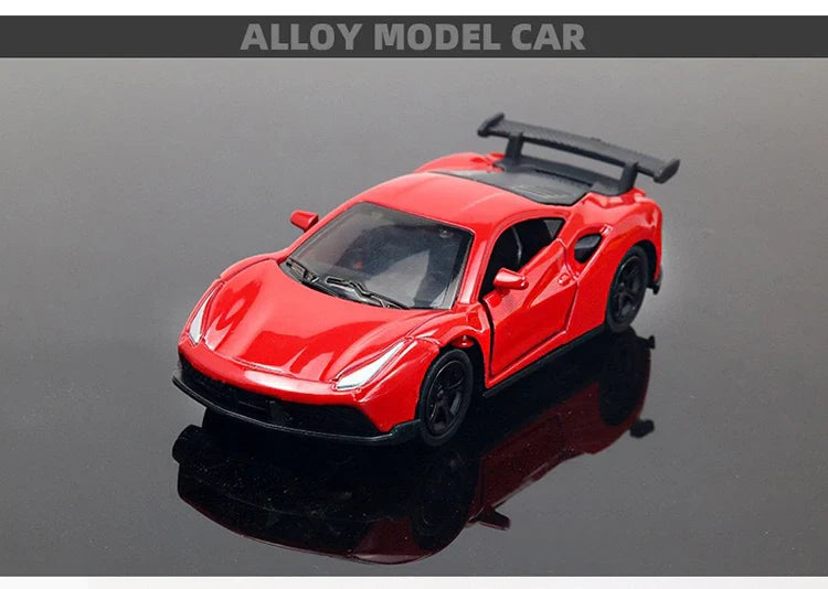 Drift Car Dashboard Toy Model — Swinging Sports Race Car Ornament for Interior Decor & Fun Accessories for Men