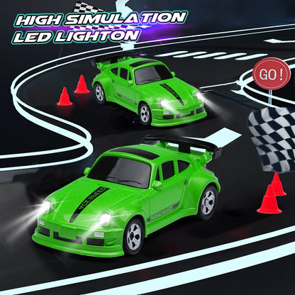 KF20 1:64 RC Drift Car — 2.4G High-Speed 4-Wheel Mini Remote Control Racing Toy for Kids