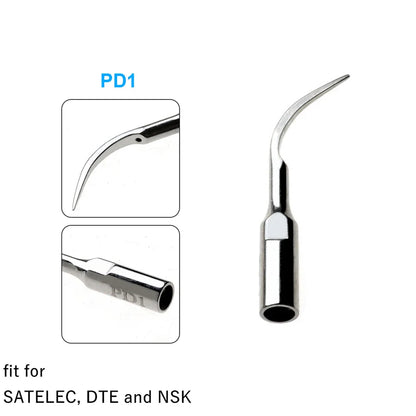 AZDENT Dental Ultrasonic Scaler Tips – Scaling, Periodontics, Endo, Perio Tips for EMS, Woodpecker, DTE, NSK, SATELEC Scalers