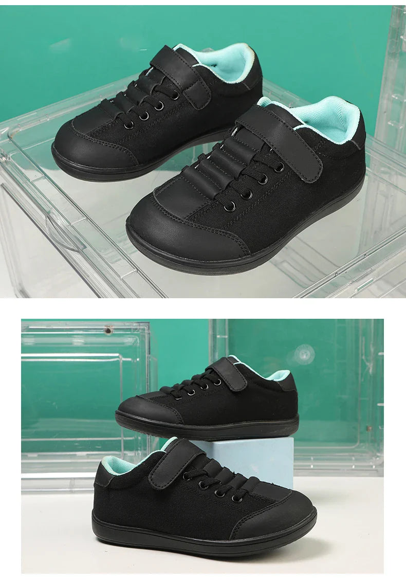 Children's Wide Barefoot Shoes – Anti-Slip Sports & Casual Shoes for Boys and Girls
