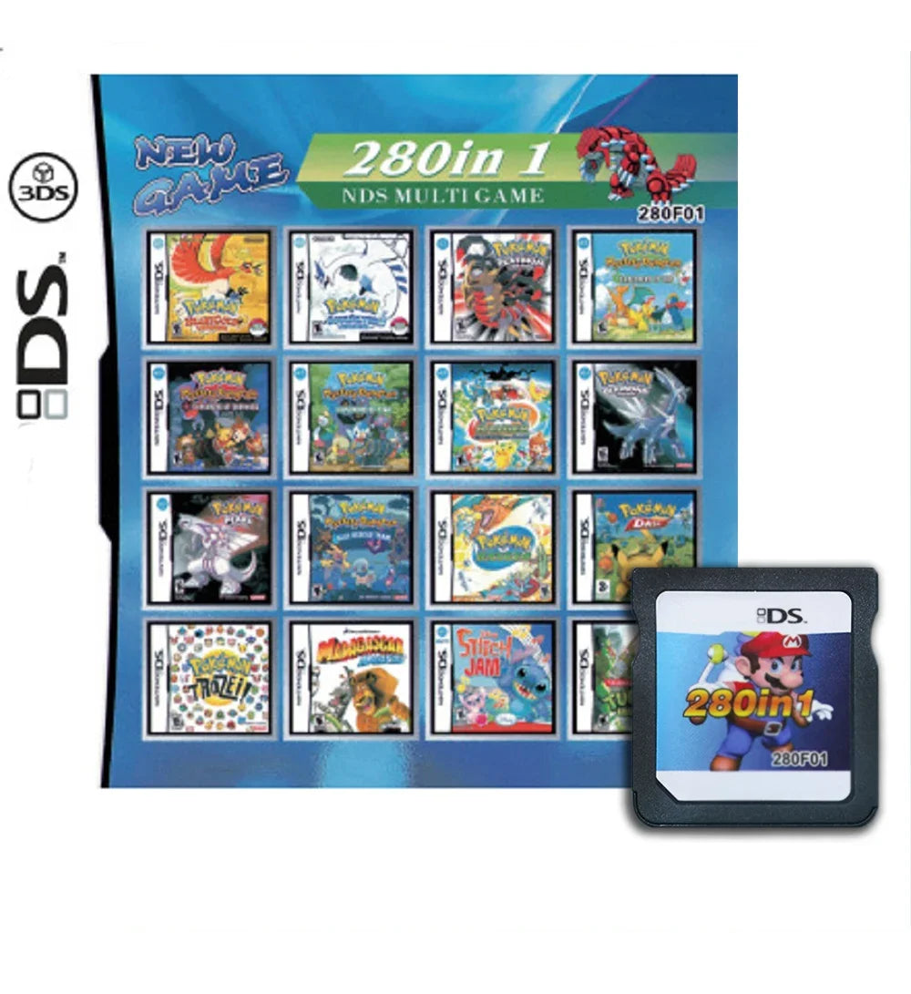 4300-in-1 Multi Game Cartridge — DS/NDS/3DS/NDSL Handheld R4 Video Game Card