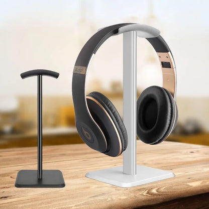 Universal Headphone Stand - Aluminum Alloy Headset Holder for Gaming Earphones and Desktop Headphones
