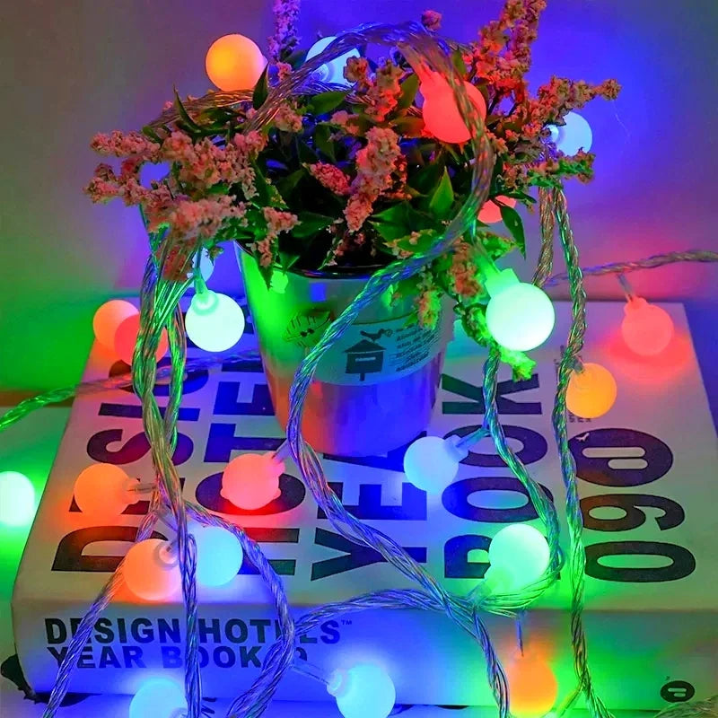 USB/Battery LED String Lights - 10M Outdoor Fairy Garland Lights for Weddings, Gardens & Christmas Decor