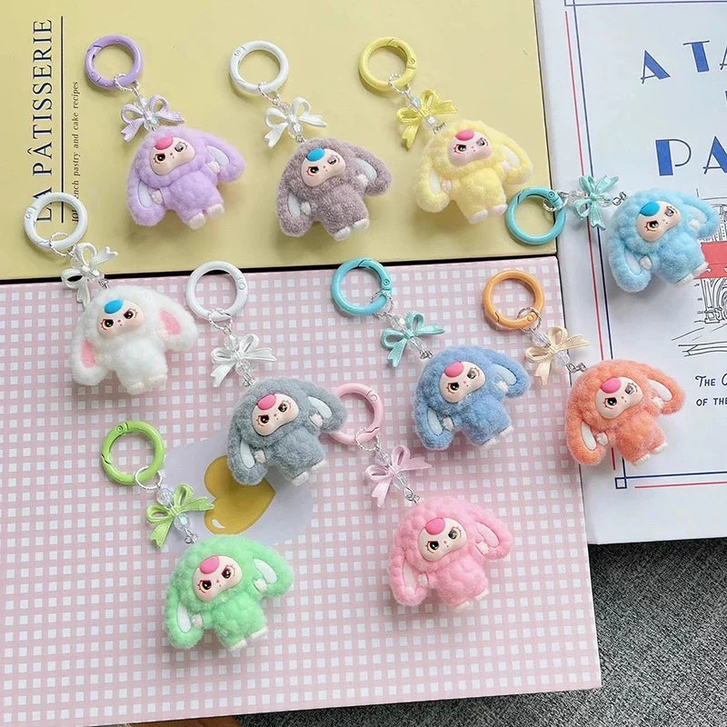 Cartoon Key Ring – Cute Backpack Pendant Gift for Students and Couples
