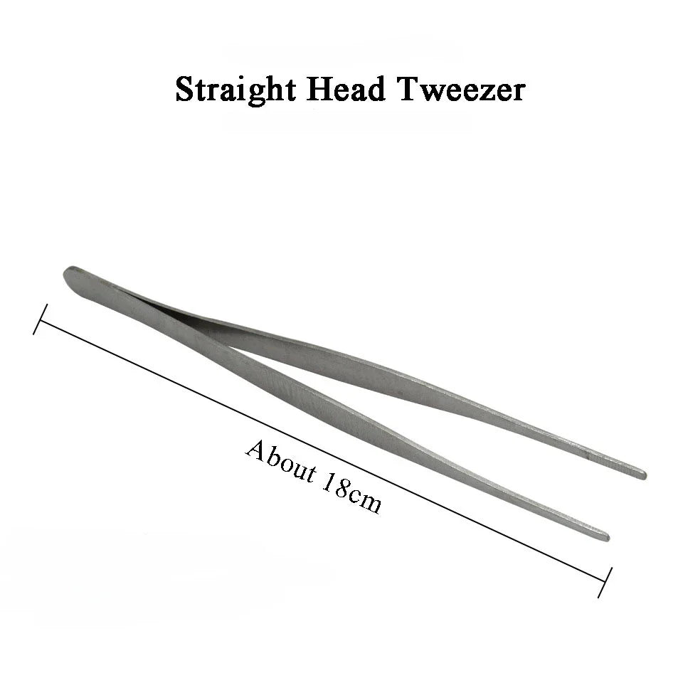 Stainless Steel Kidney-Shaped Sterilized Tray – Medical, Dental & Surgical Tweezers Container Jar