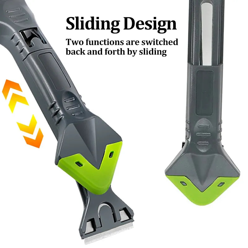 5-in-1 Silicone Sealant Remover and Caulk Finisher Kit - Grout Seam Repair and Smooth Removal Hand Tools Set