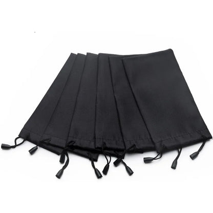 10-100PCS Soft Microfiber Sunglasses Bags – Waterproof Eyewear Pouch Dustproof Glasses Storage Case