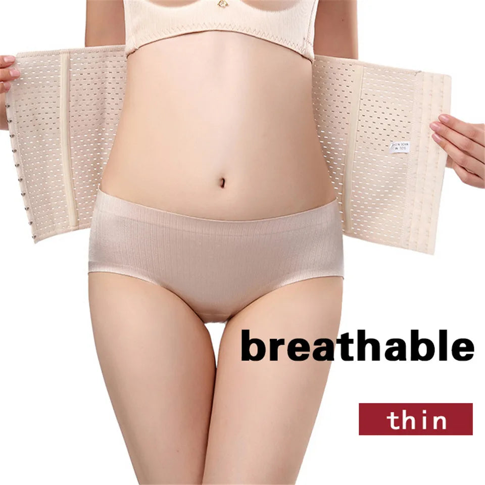Colombian Mesh Waist Trainer Girdle for Women – Bustier Shapewear for Belly & Waist Control