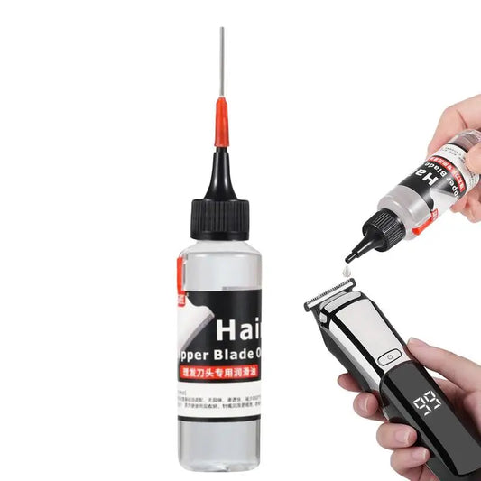 Trimmer Lubricating Oil - No Odor Hair Scissors Lubricant to Reduce Metal Friction & Maintain Hair Cutting Tools