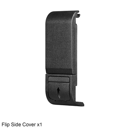 Silicone Case for GoPro Hero 13 Black – Tempered Glass Screen Protector, Protective Film, Flip Battery Cover & Lens Cap