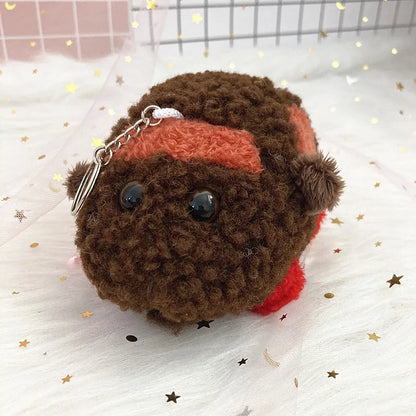 Cute PUI PUI Plush Toy Keychain – Anime Guinea Pig Stuffed Bag Pendant Birthday Gift