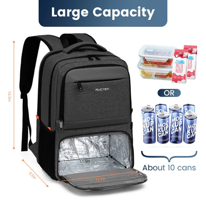 Insulated Lunch Cooler Backpack – Large Capacity Waterproof Picnic & Travel Bag for Outdoor Camping, Multifunctional Food Storage Pack