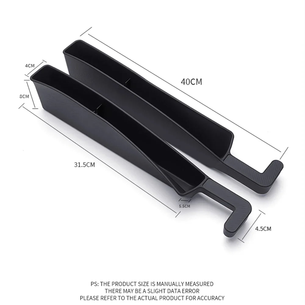 2024 New 2PCS Car Seat Gap Filler – Auto Storage Box to Prevent Phone Drops, Universal Car Accessories Tool Kit